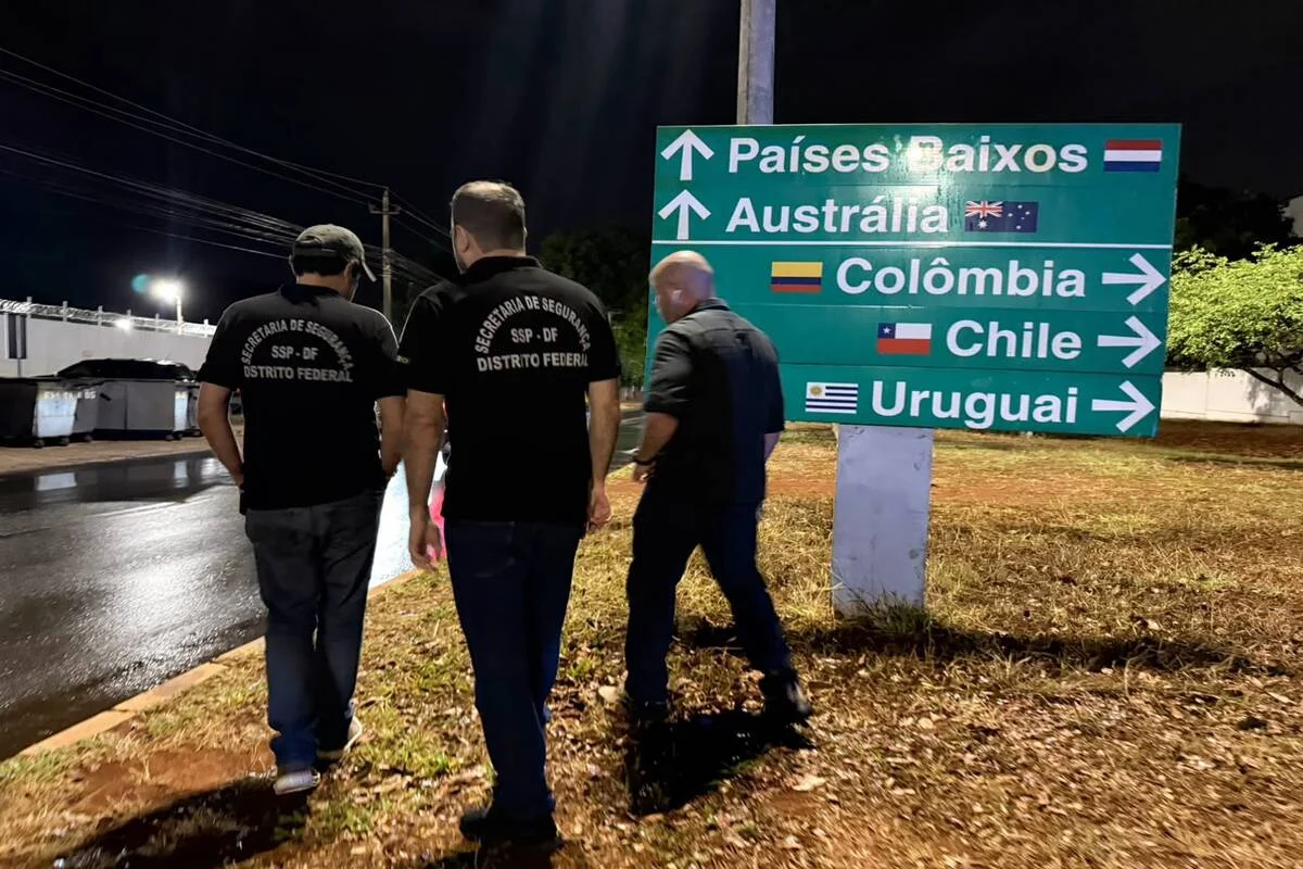 Secretário de Segurança diz que entorno de embaixadas está “sem incidentes”