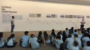 Mostra Utopias em construção faz alunos viajarem pela história de Brasília